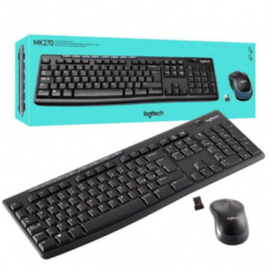 LOGITECH MK270 WIRELESS KEYBOARD AND MOUSE COMBO SET