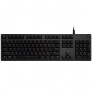 Logitech G512 Carbon RGB Mechanical Gaming Keyboard - Per-Key RGB, LightSync, Mechanical Switches