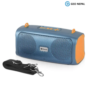 Kisonli KS-2003: Portable Bluetooth Speaker With 5W Stereo Sound, 4.5H Playtime, TF Card, USB, FM Radio, Type-C Charging